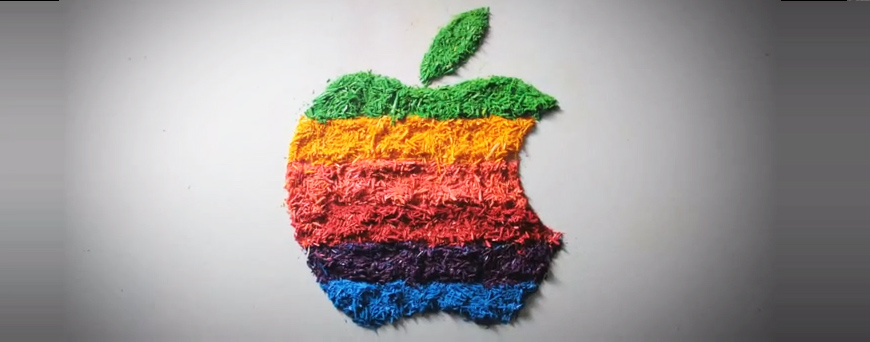 Colorful Stop-Motion Video Pays Tribute to Apple